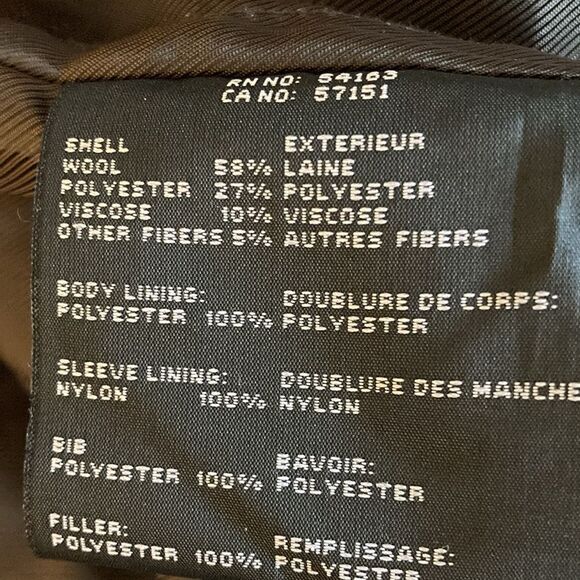 Marc New York by Andrew Marc NWOT Men’s Coyle Wool Blend Melton Coat. Size M. - Picture 10 of 10